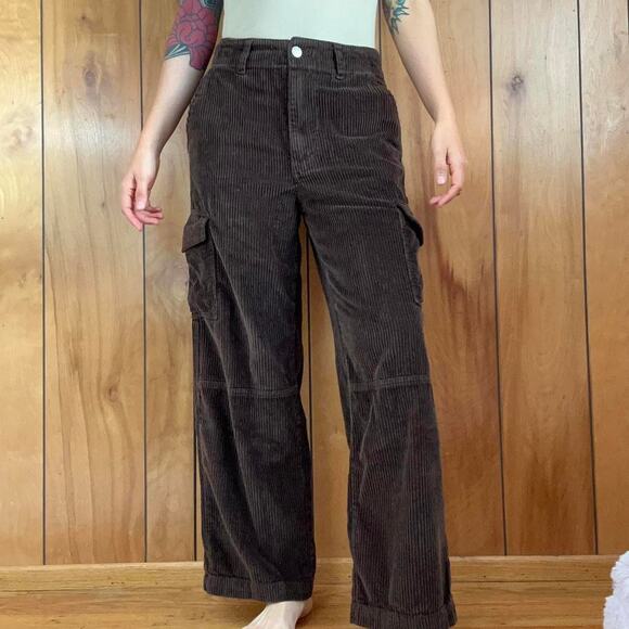 Brown corduroy cargo pants bdg - Picture 2 of 6